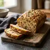 Pain d'aubergines au lard