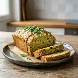 Pain de courgettes au basilic rapide et savoureux
