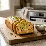 Pain de courgettes au surimi moelleux et savoureux