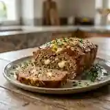 Pain de viande aux herbes fraîches et emmental fondant : recette gourmande et facile