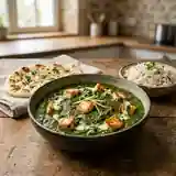 Palak Paneer : Épinards crémeux au fromage indien maison