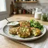 Palets de courgettes fondants au Carré frais : recette facile et gourmande