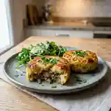 Palets parmentier fondants et dorés