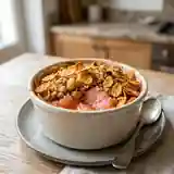 Pamplemousse en crumble croustillant de corn flakes