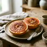 Pamplemousse rose gratiné au four : dessert frais et gourmand
