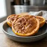 Pamplemousses gratinés miel et cannelle