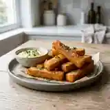 Panisses croustillantes à la farine de pois chiches, recette facile et rapide