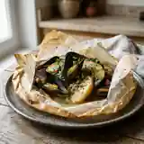 Papillote de moules aux pommes fondantes : recette savoureuse et légère
