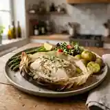 Papillote de poisson à la moutarde à l'ancienne : recette savoureuse et facile