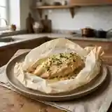 Papillote de poulet à la moutarde : recette facile et savoureuse
