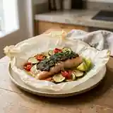 Papillote de saumon à la tapenade : recette savoureuse et facile