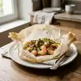 Papillotes de gambas au gingembre : recette savoureuse et légère
