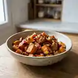 Patates douces rôties au gingembre et piment : recette savoureuse et épicée
