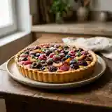 Pâte à tarte croustillante idéale pour fruits juteux