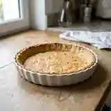 Pâte à tarte maison rapide cuite à la casserole