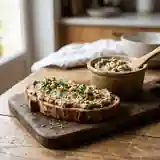 Pâté végétal savoureux au soja et champignons