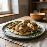 Paupiettes de merlan farcies au beurre de crevette : recette gourmande et facile