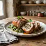 Paupiettes de porc aux blettes et épinards façon caillettes : recette gourmande et traditionnelle