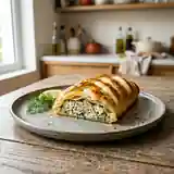 Pavé de poisson tressé croustillant aux herbes fraîches