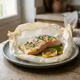 Pavé de saumon en papillote savoureux et facile