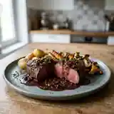 Pavés de biche sauce grand veneur : recette gourmande et raffinée