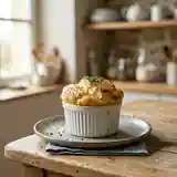 Petit soufflé léger au fromage de chèvre : recette facile et gourmande