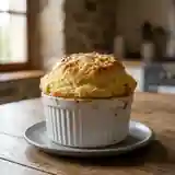 Petit soufflé léger et moelleux aux pommes de terre