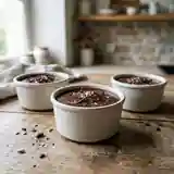 Petites crèmes au chocolat onctueuses et faciles