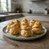Choux au saumon et fromage frais