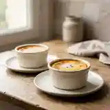 Petits flans à la vanille onctueux et faciles