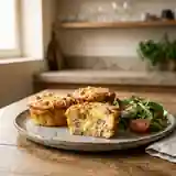 Petits flans au jambon moelleux et savoureux