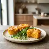 Petits flans de carottes à la mimolette fondante