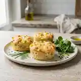 Petits flans onctueux poireaux-crevettes