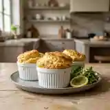 Petits soufflés au saumon frais : recette facile et gourmande