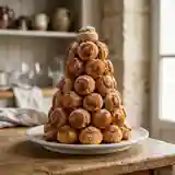 Pièce montée de choux à la crème : dessert élégant et gourmand