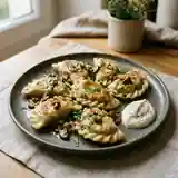 Pirogi Fondants aux Champignons de Paris