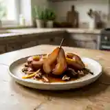 Poires confites au vinaigre balsamique : douceur acidulée irrésistible