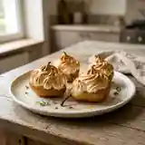 Poires meringuées gourmandes : dessert léger et savoureux