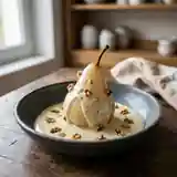 Poires pochées au sirop et roquefort fondant : recette gourmande et raffinée