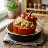 Poivrons Farcis au Comté Fondant