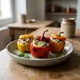 Poivrons farcis en antipasti : recette savoureuse et facile