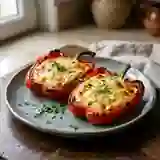 Poivrons Fondants au Kiri et Persillade