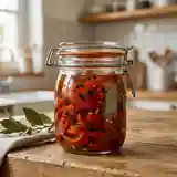Poivrons grillés en bocaux maison : recette facile et savoureuse