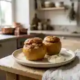 Pommes au four fondantes à la crème de marrons