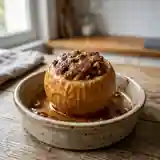 Pommes au four fondantes à la pâte de noix maison