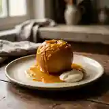 Pommes au four fondantes à la sauce à l'orange maison