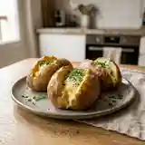 Pommes de terre au four fondantes et crème