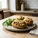 Pommes de terre farcies gourmandes aux restes