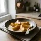 Pommes, crème et Calvados