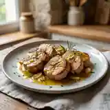 Porc fondant au citron et aux herbes fraîches